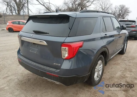 2021 Ford Explorer Xlt from USA, damaged, VIN 1FMSK8DH0MGA49693